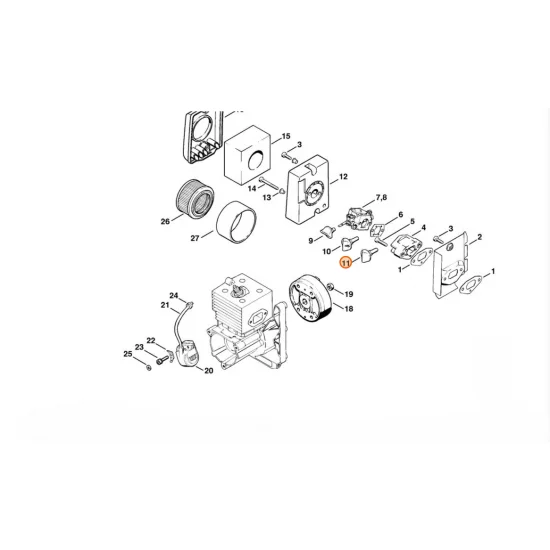 STIHL  Pokrętło 4203 182 9505
